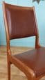 Teak Danish dining chairs - SOLD